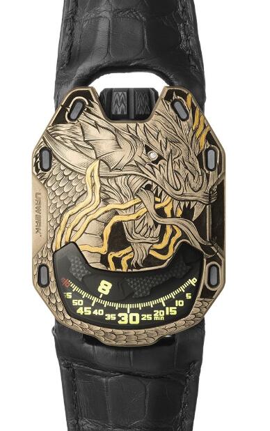 Review Fake Urwerk UR-105 Bronze Dragon watch - Click Image to Close